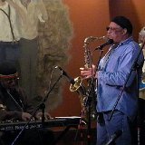 (l. to r.)  James Norwood - Keyboard Harry Muldrow - Sax and Percussion Bud Brooks - Bass