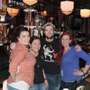 The Celtic Fox has played a major part in this effort since day one. Here the staff pauses to get a pic. (l. to. r.) Victoria Brown, Melissa Hager, Aaron Larkin, and Katie Turner. You ROCK!